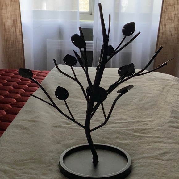 Brown metal Earring tree holder - Picture 6 of 8